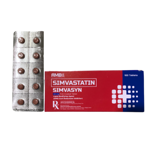 Simvastatin 20mg Tablet x 30s Monthly Maintenance Dose