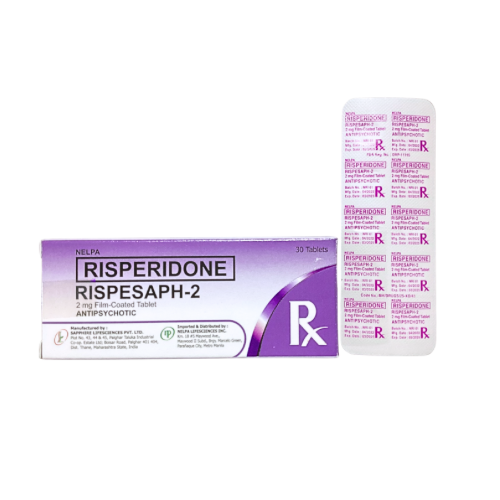Risperidone 2mg Tablet x 30 Monthly Dose