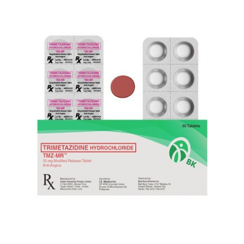 TMZ MR Trimetazidine 35mg Tablet XalMeds tmz-mr-trimetazidine-35mg-tablet-xalmeds