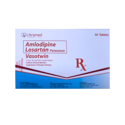 Cozaar XQ (Losartan + Amlodipine) 50mg/5mg Tablet x 1