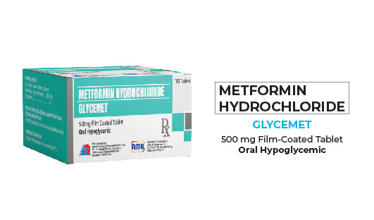 NIDCOR Metformin 500mg Tablet x 1