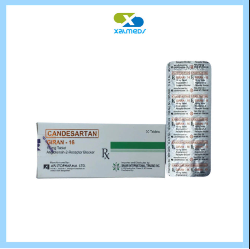 Candesartan 16mg Tablet x 1