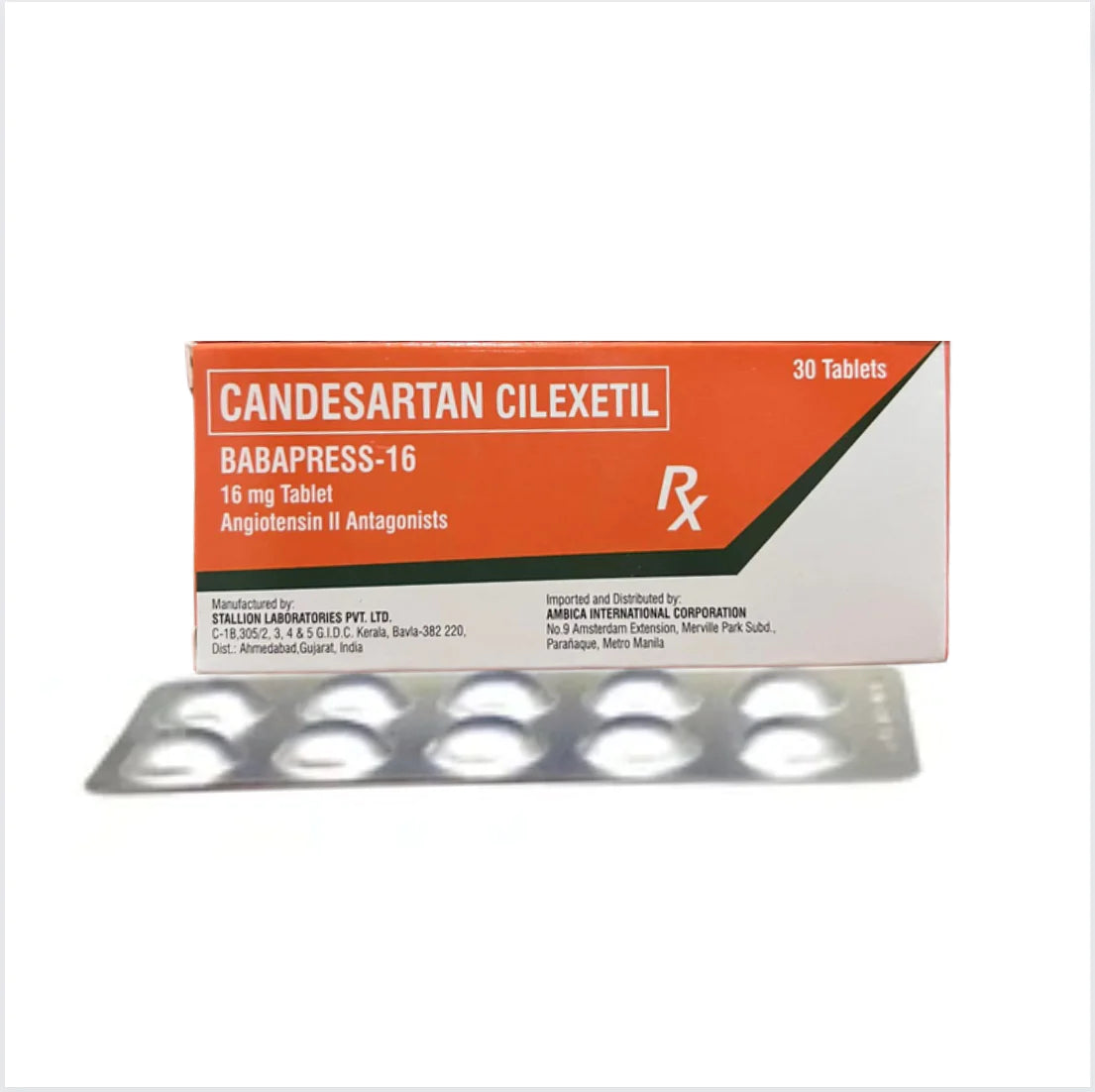 ATASART Candesartan 16mg Tablet x 1