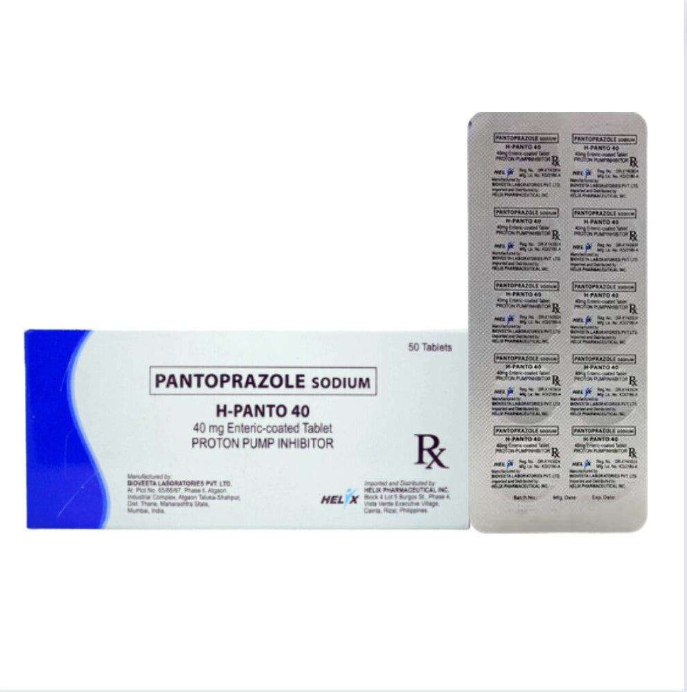 Pantoprazole 40mg Tablet x 1