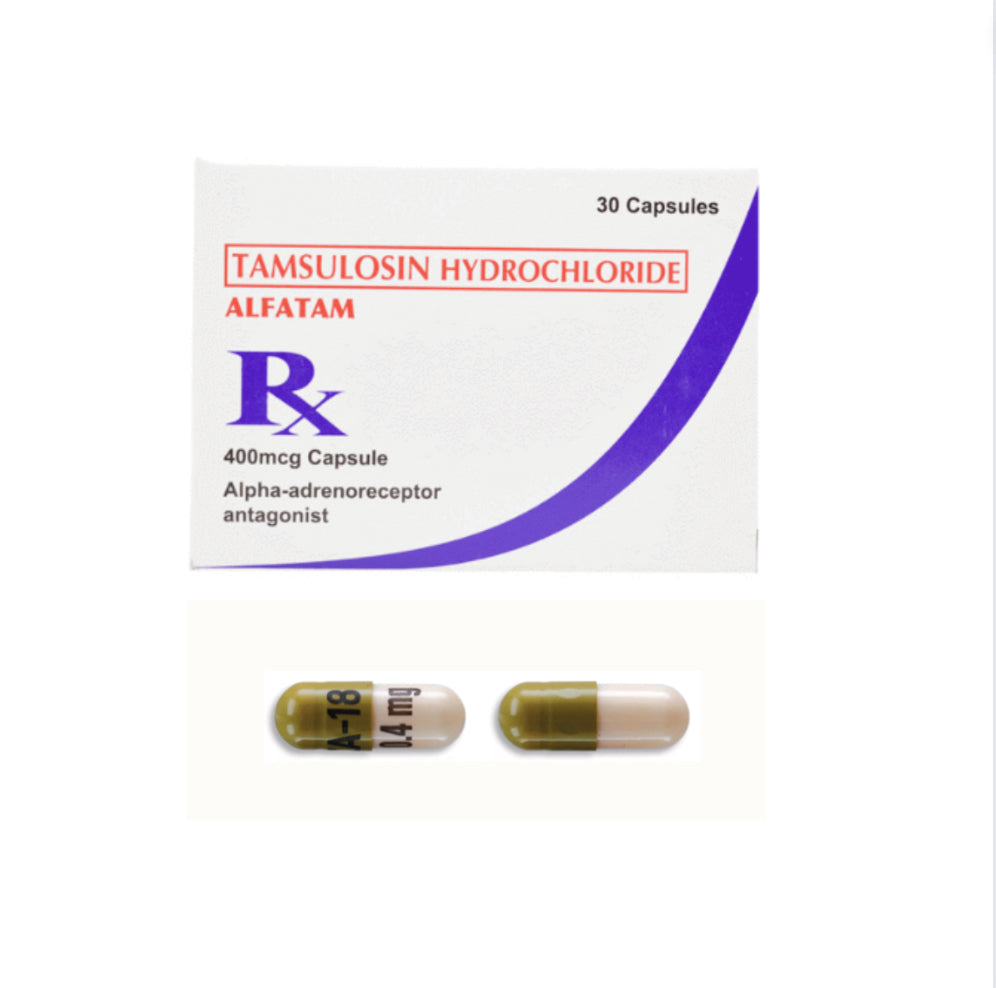 Tamsulosin 400mcg Tablet/Capsule x 30 Monthly Maintenance Dose