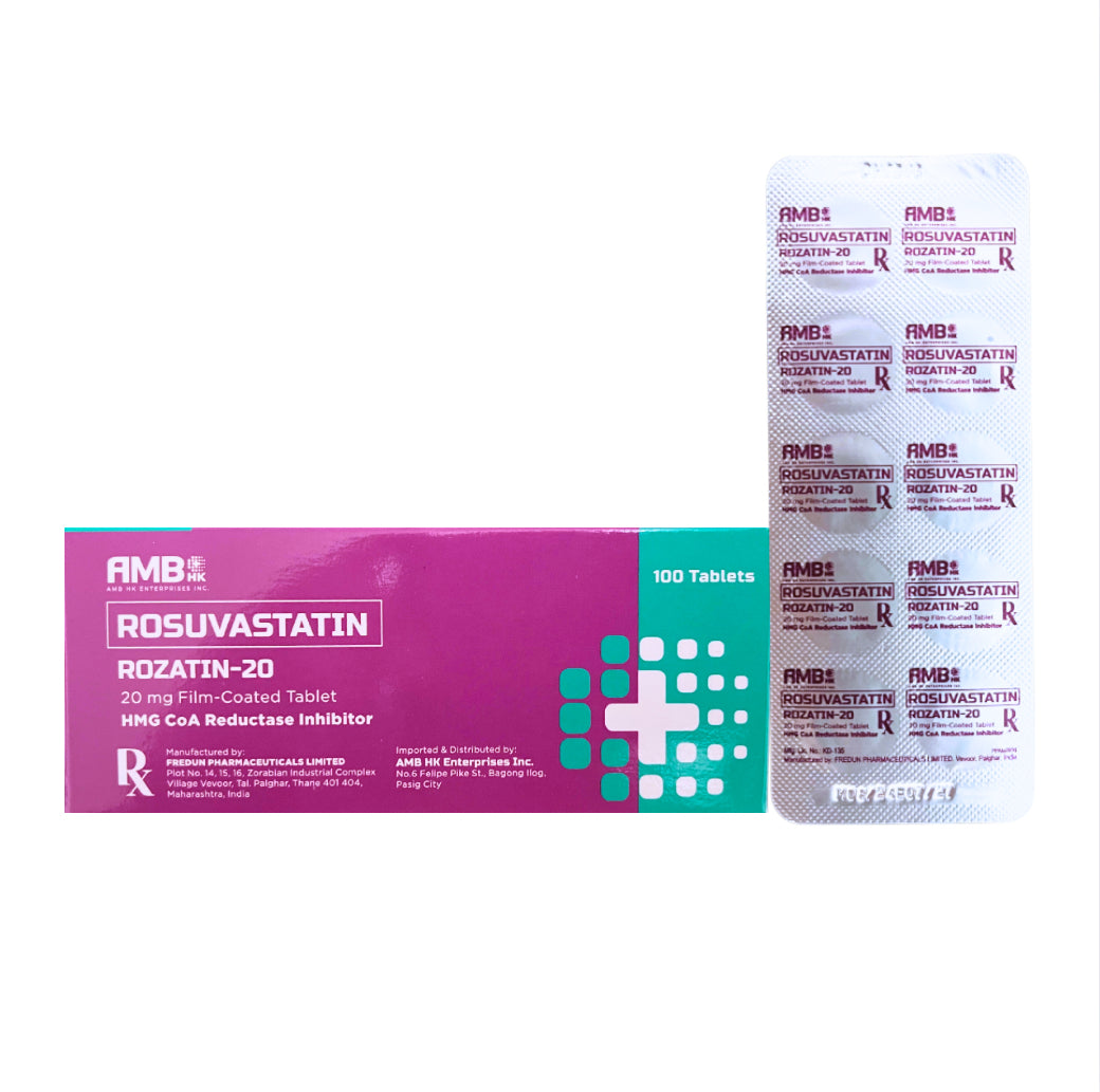 RITEMED Rosuvastatin 20mg Tablet x 1