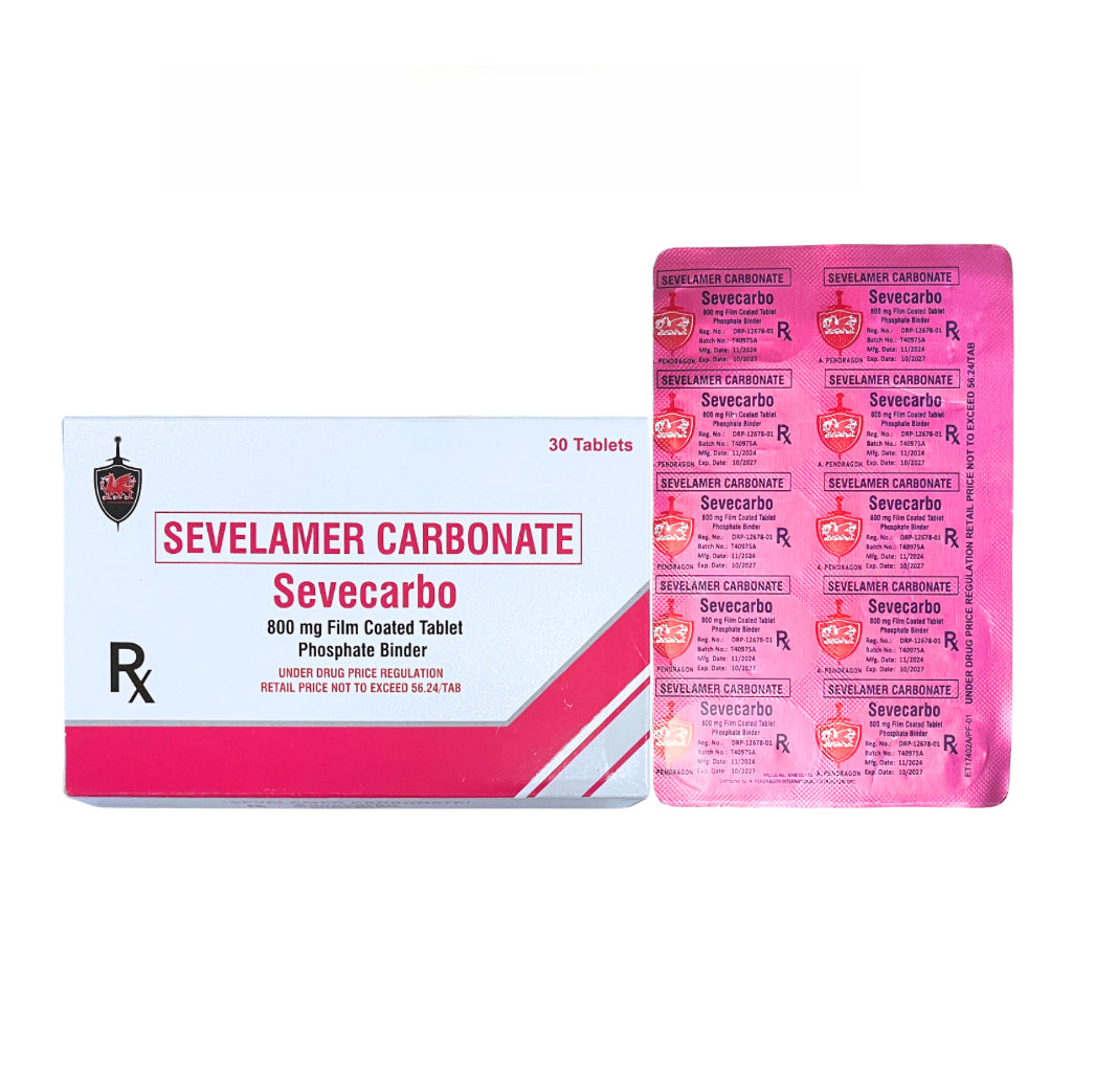NEFRAL Sevelamer Carbonate 800 mg. Tablet x 1