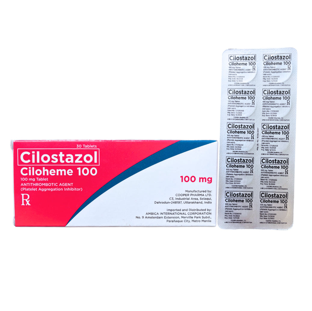 TROMBOCIL Cilostazol 100mg Tablet x 1