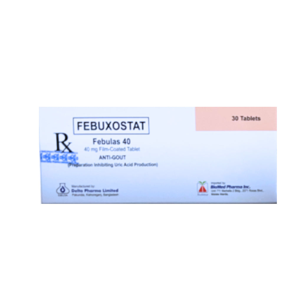 Febuxostat 40mg Tablet x 1
