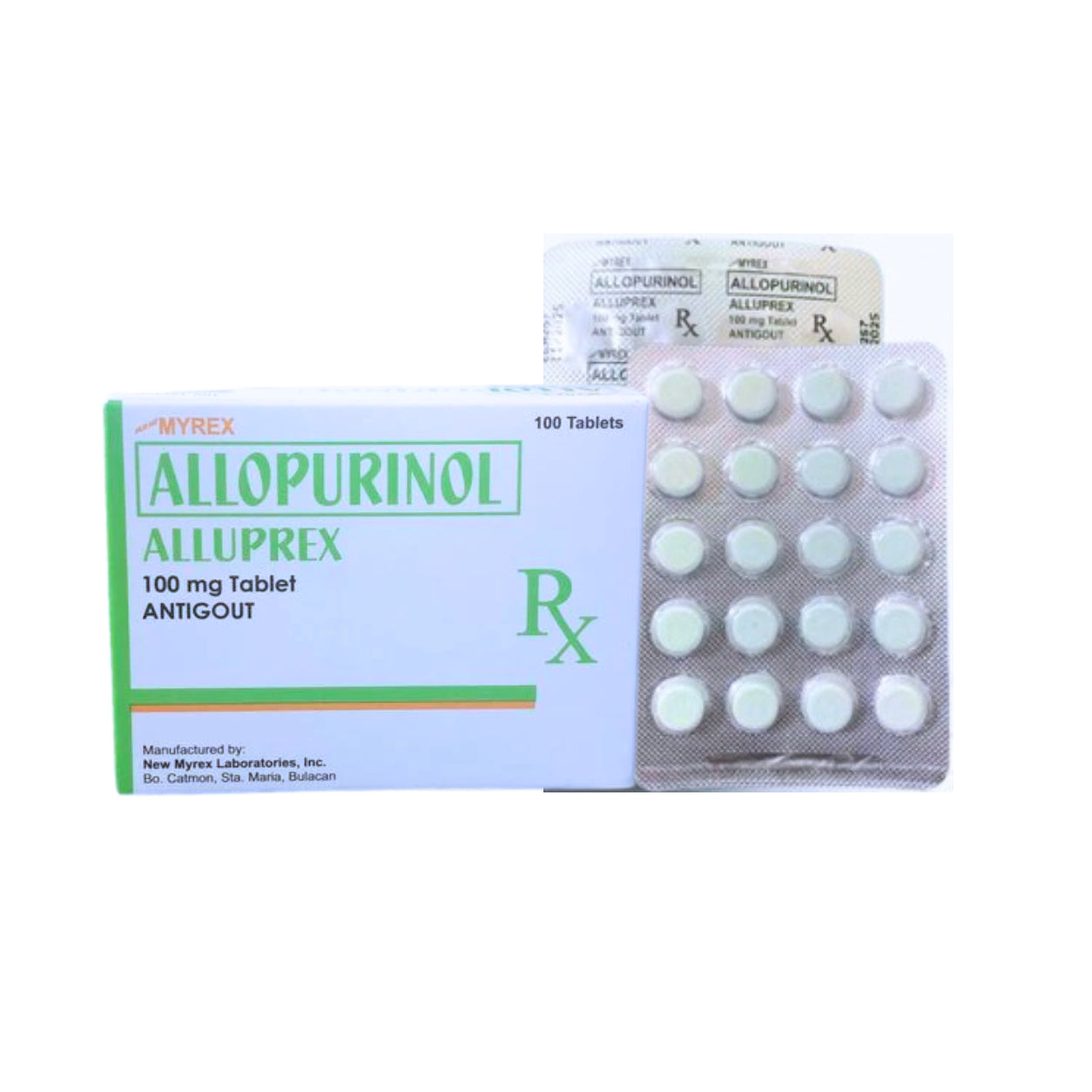 Zyloprim (Allopurinol) 100mg Tablet x 1