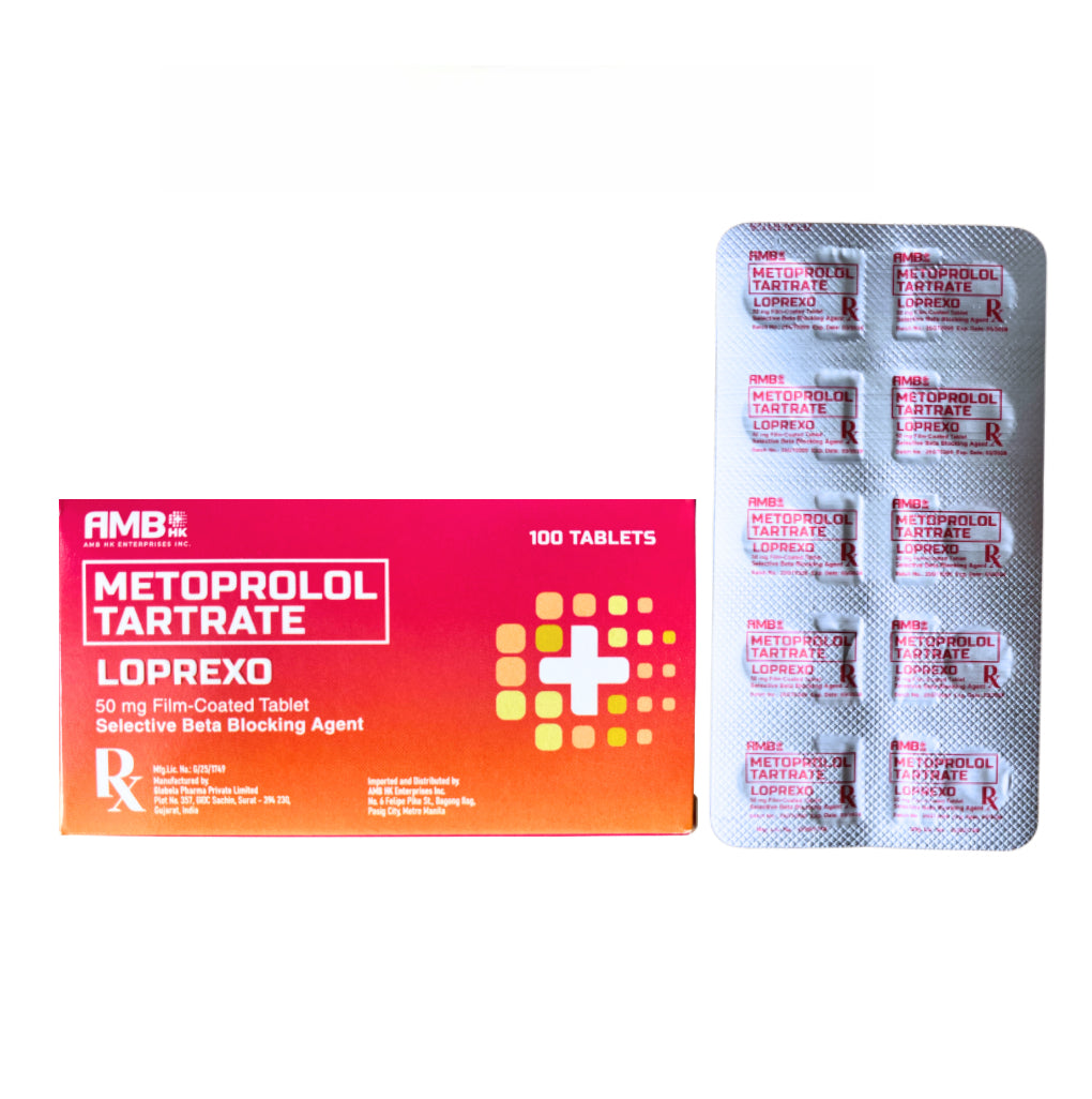 Metoprolol 50mg Tablet x 1