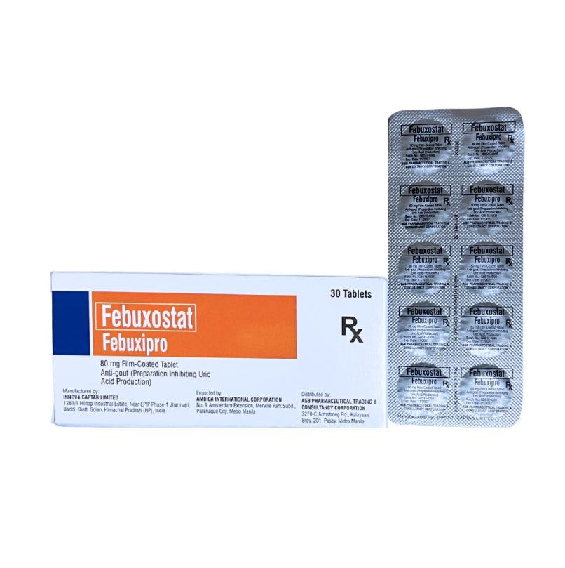 FURIC Febuxostat 80mg Tablet x 1