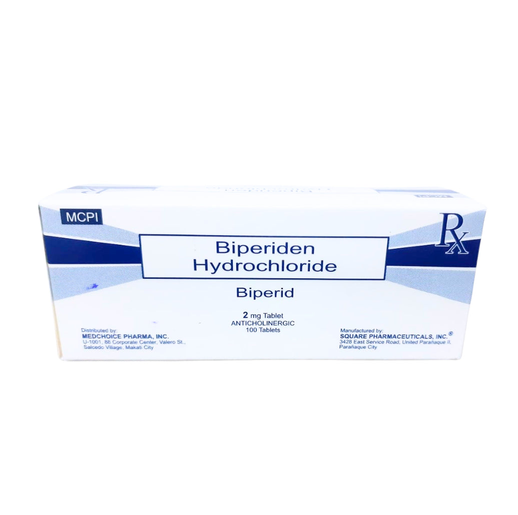 Biperiden 2mg. Tablet