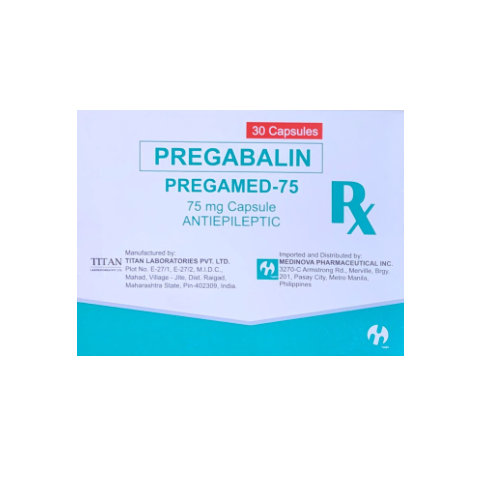 RITEMED Pregabalin 75mg Capsule x 1