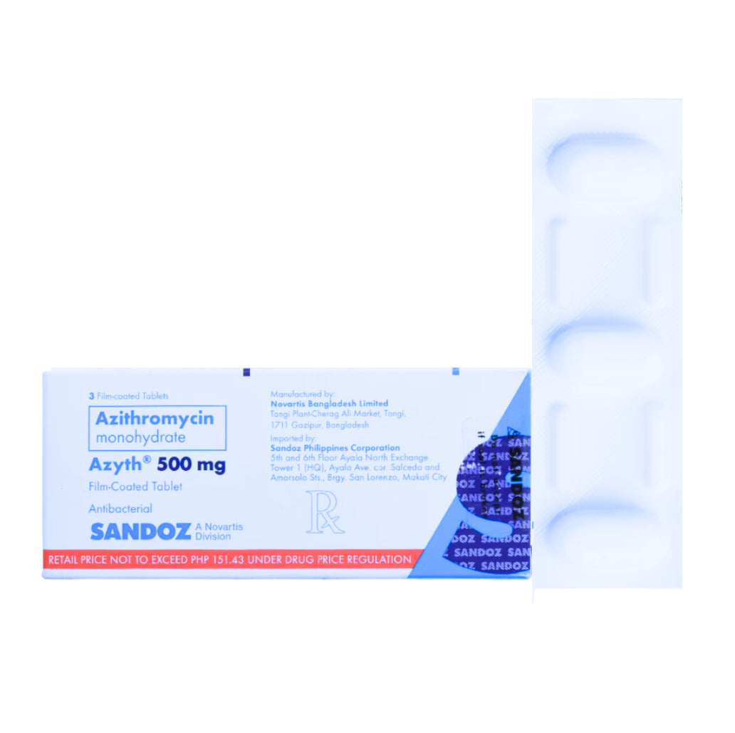 AZYTH ( Azithromycin ) 500mg Tablet x 1