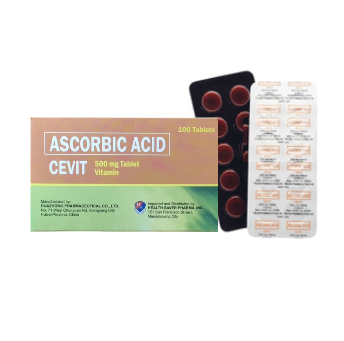 CECON (Ascorbic Acid 500mg. Vitamin C) Tablet x1