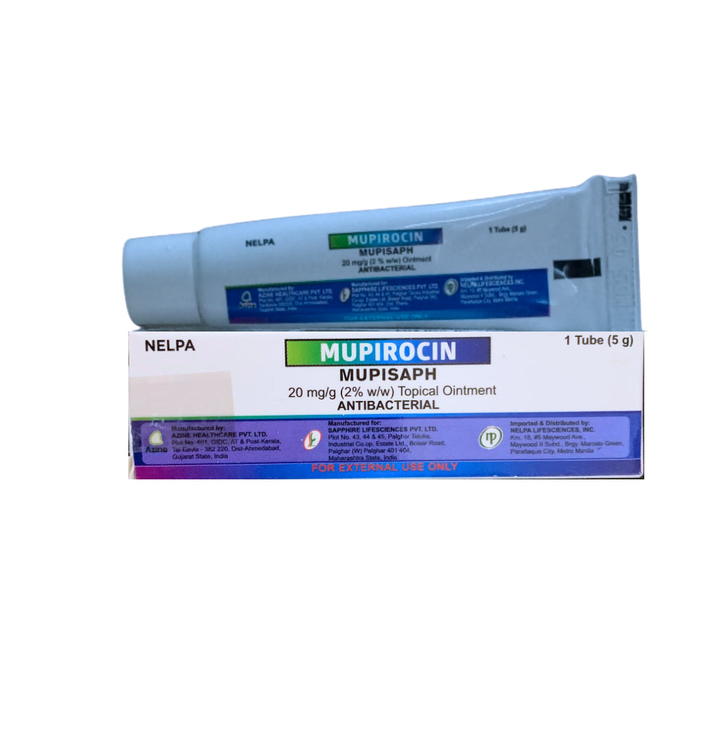 Mupirocin 20mg/20% Ointment 5g. x 1