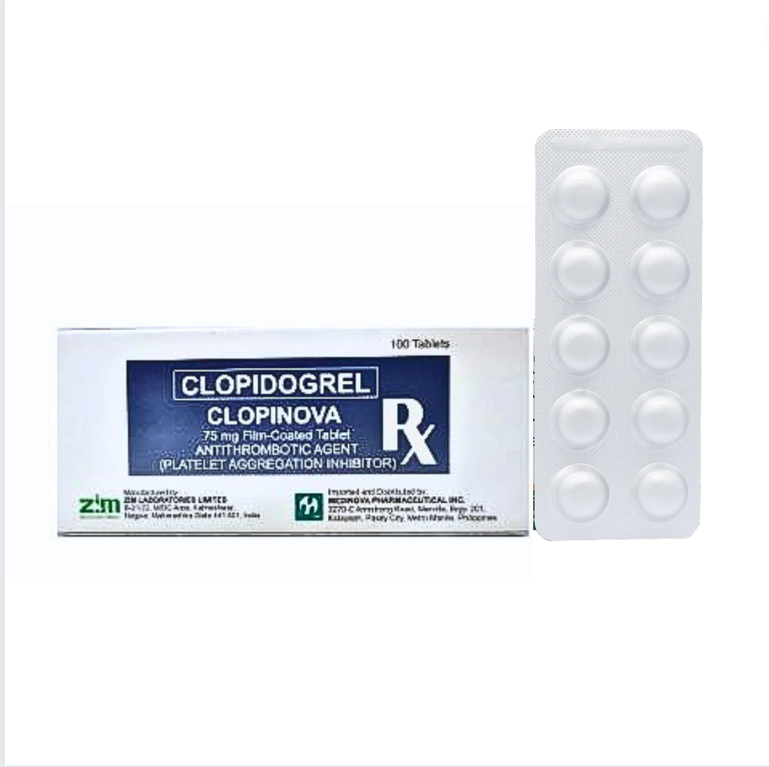 RITEMED Clopidogrel 75mg Tablet x 1