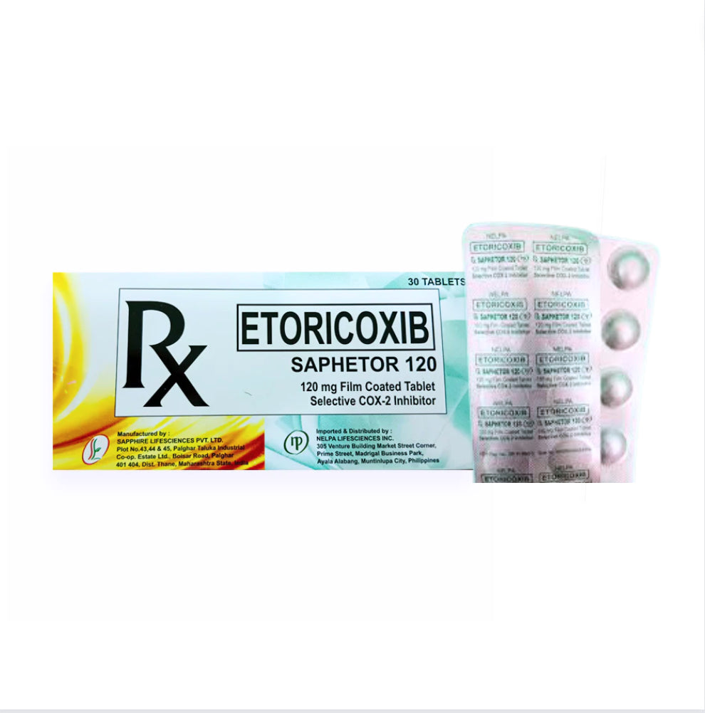 ARCOXIA ( Etoricoxib ) 120mg Tablet x 1