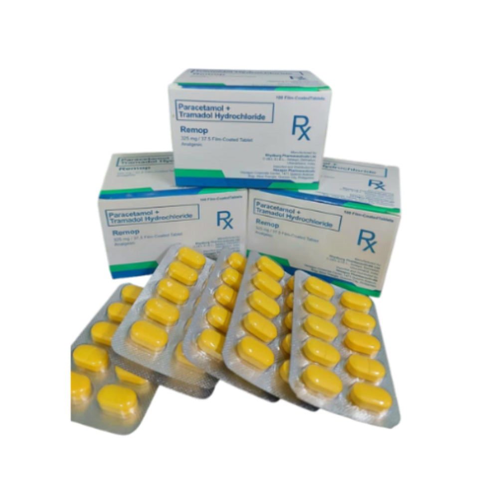 PARATRAM ( Paracetamol + Tramadol ) 325mg/37.5mg Tablet x 1