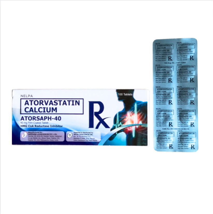 RITEMED (Atorvastatin) 40mg.Tablet x 1