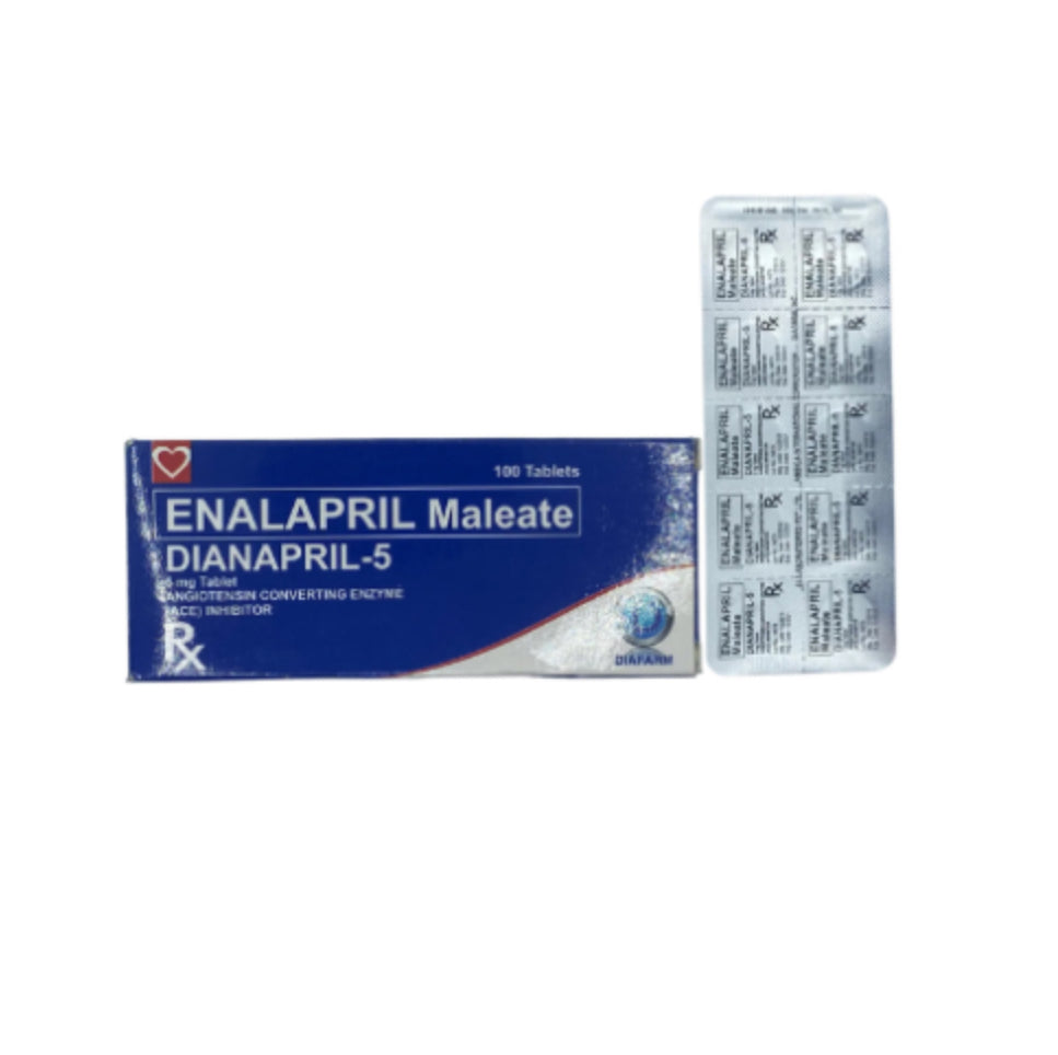 Enalapril 5mg Tablet x 30s Monthly Dose