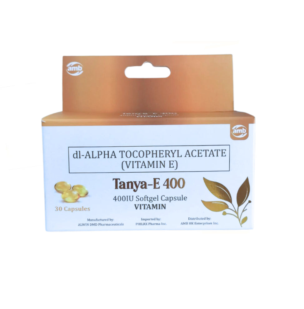 Vitamin E 400 IU Softgel x 30 Monthly Maintenance Dose