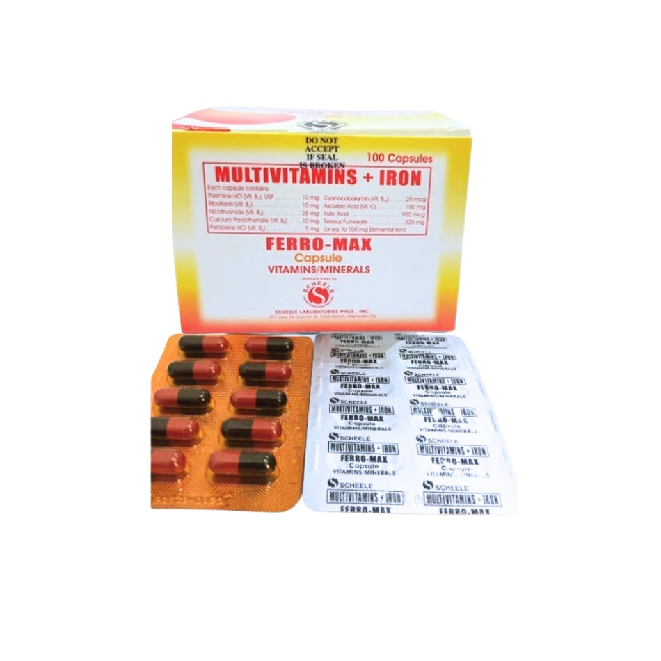 Multivitamins+Iron Capsule x 30 Monthly Maintenance Dose