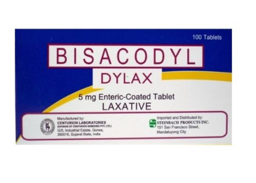 Bisacodyl 5mg Tablet x 1