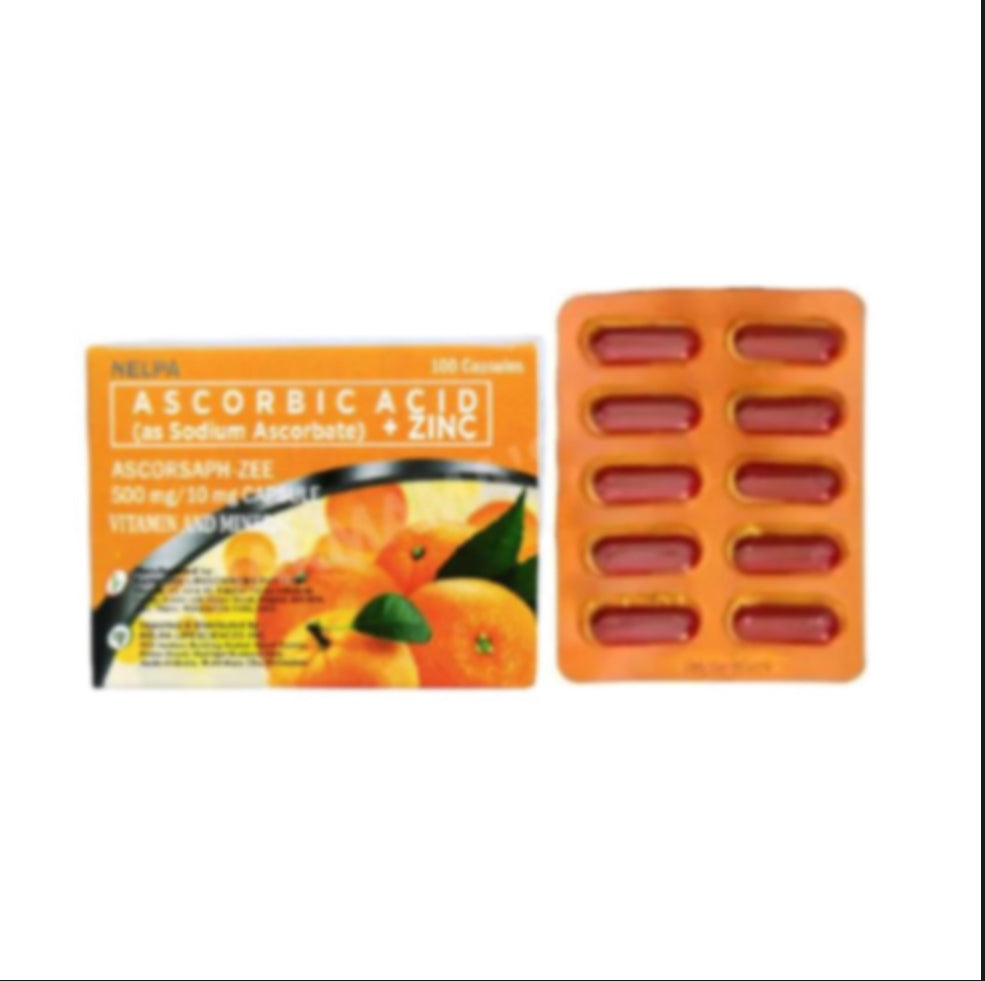 CECON Plus (Sodium Ascorbate Vitamin C+Zinc) Capsule x 1