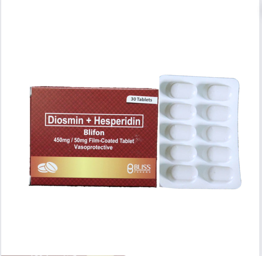 Daflon 500 (Diosmin+Hesperidin) 450mg./50mg. Tablet