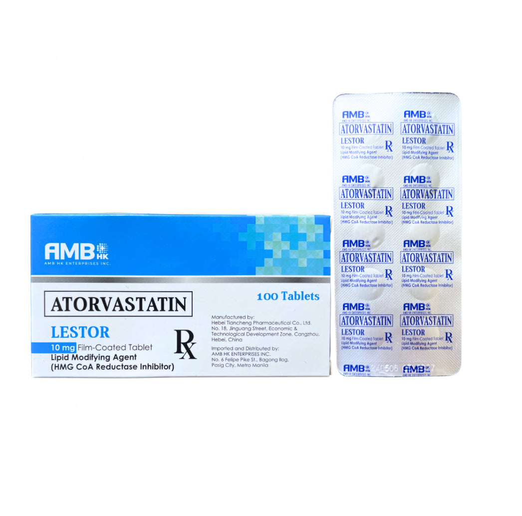 AVATOR (Atorvastatin) 10mg.Tablet x 1