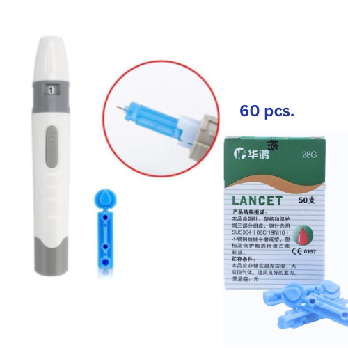 Lancing Pen Device x 1 with Free 10 Lancets