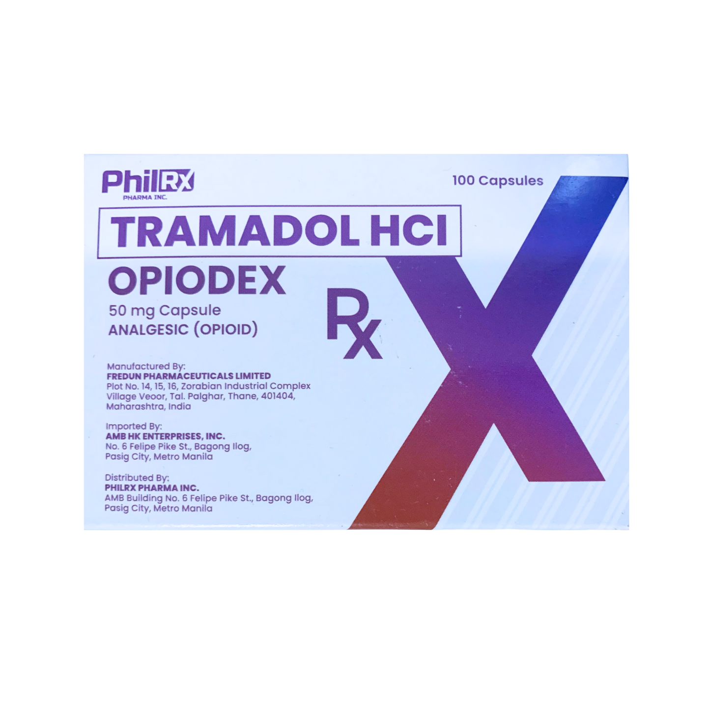 Tramadol 50mg Capsule x 1