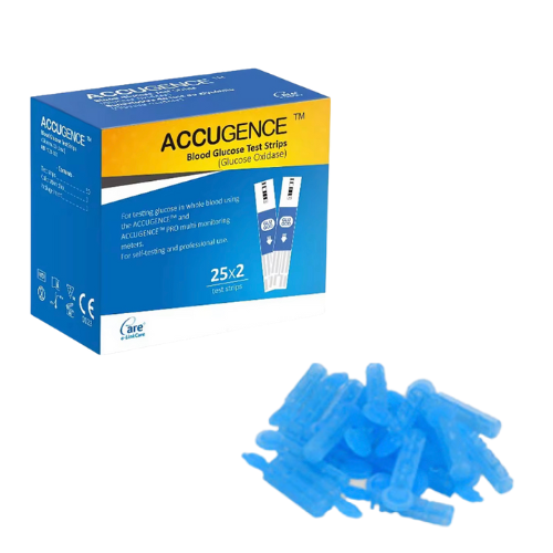 ACCUGENCE PLUS Multi Monitoring Meter 4in1 Test (Blood Glucose, Ketone Uric Acid, Hemoglobin) Set