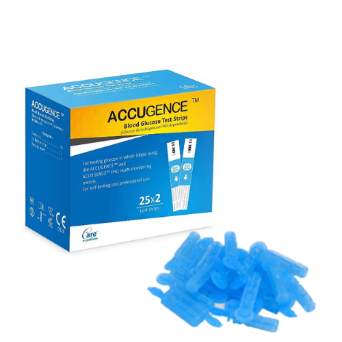 ACCUGENCE PLUS Multi Monitoring Meter 4in1 Test (Blood Glucose, Ketone Uric Acid, Hemoglobin) Set