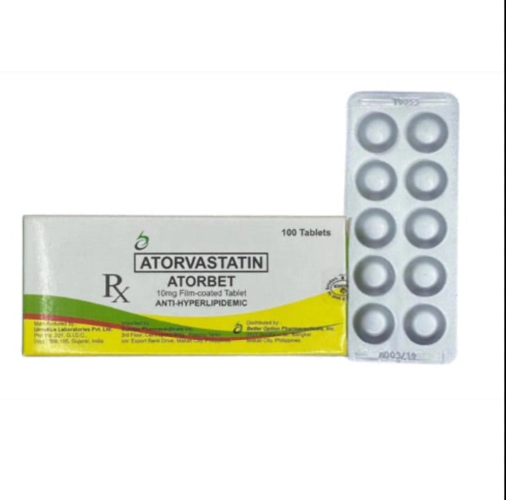Lipitor (Atorvastatin) 10mg.Tablet x 1