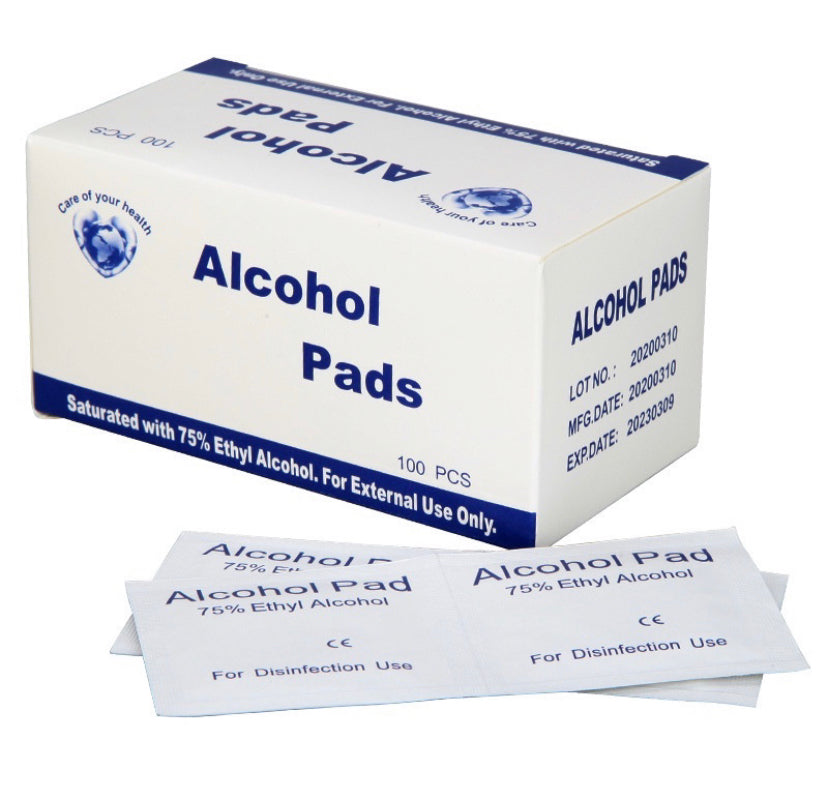 Alcohol Pads 70% Isopropyl  x 100s
