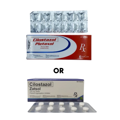 PLETAAL Cilostazol 100mg Tablet x 1