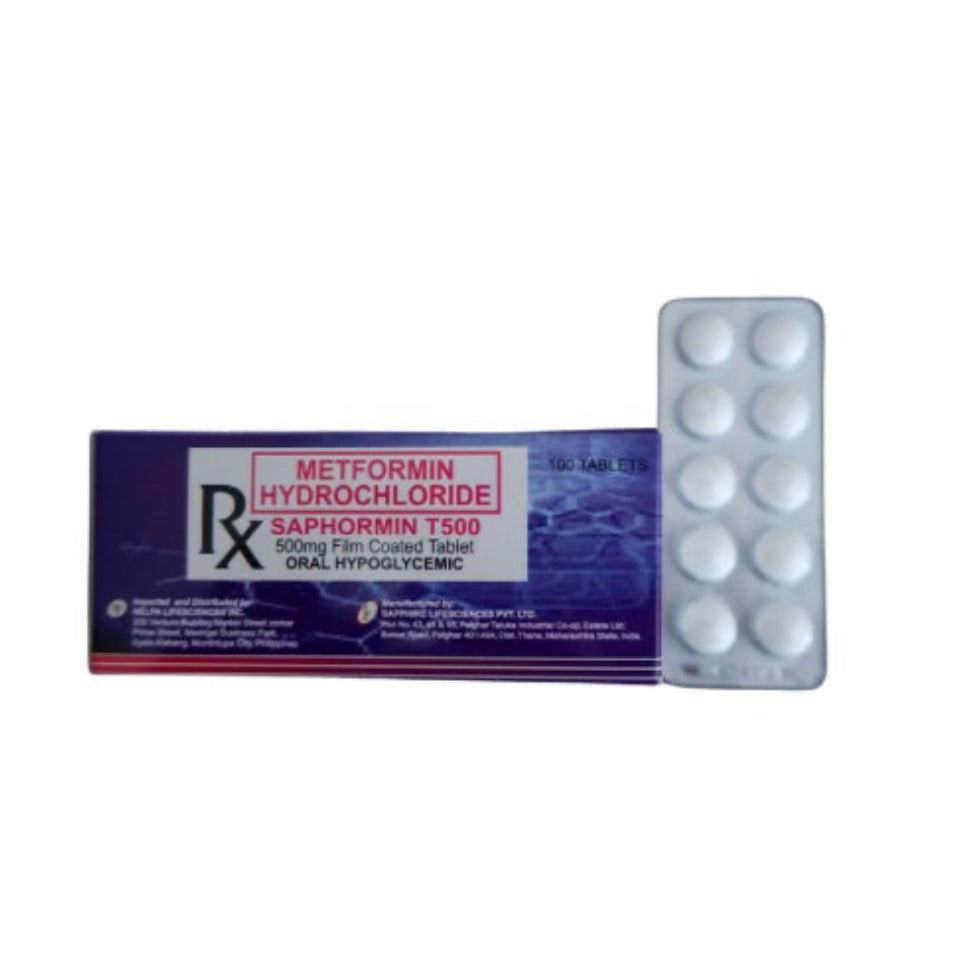 NIDCOR Metformin 500mg Tablet x 1