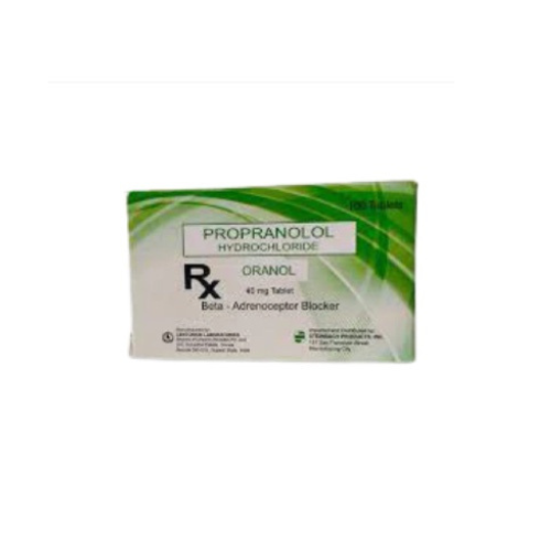 Propranolol 40mg Tablet x 30 Monthly Maintenance Dose