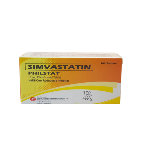 Simvastatin 10mg Tablet x 30 Monthly Maintenance Dose