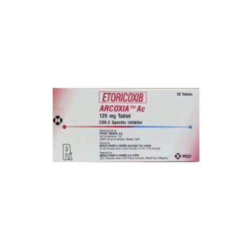 ARCOXIA ( Etoricoxib ) 120mg Tablet x 1