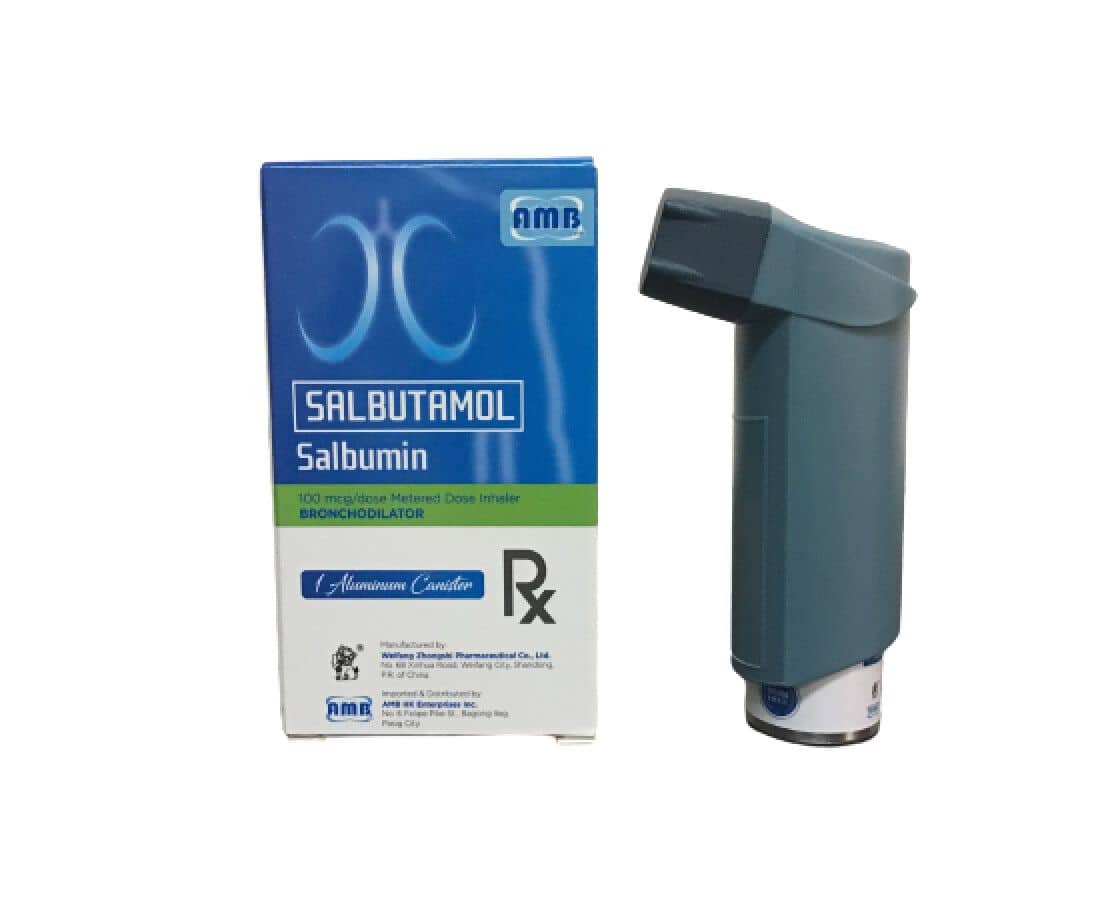 Salbutamol 100mcg/200 Metered Dose Inhaler x 1