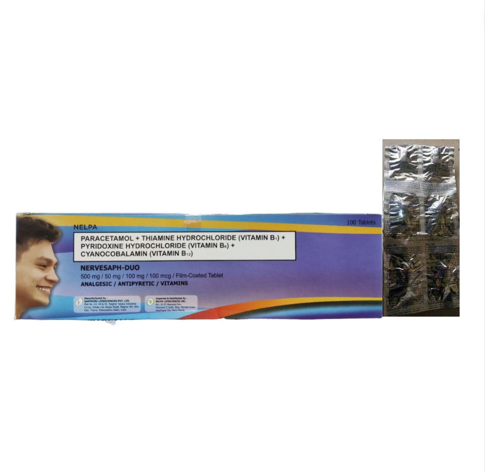 DoloNeurobion (Paracetamol+Vit. B1+B6+B12 500mg/50mg/100mg/100mg Tabl