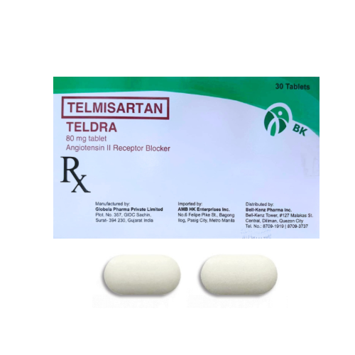 TELDRA (Telmisartan) 80mg Tablet x 1