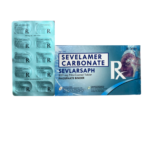 Sevelamer Carbonate 800 mg. Tablet x 30 Monthly Dose Plan