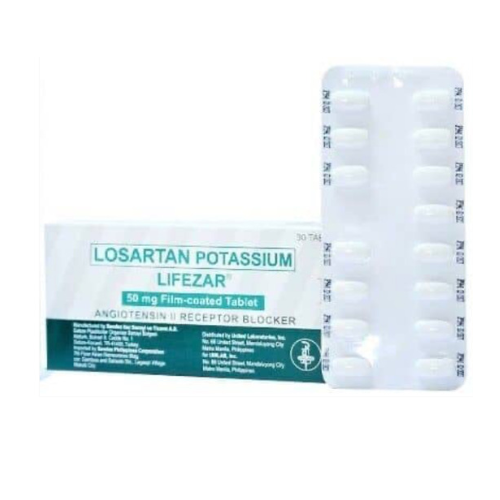 Lifezar (Losartan) 50mg Tablet x 1