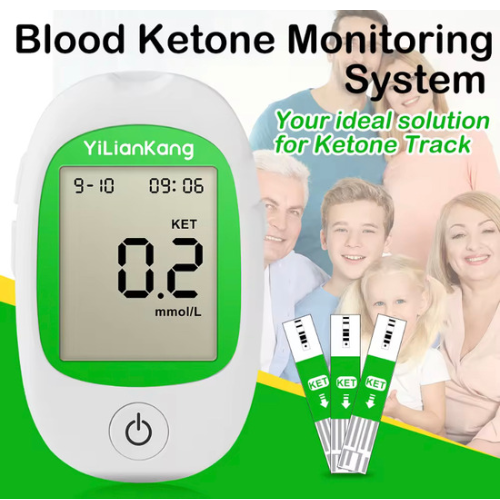 Blood Ketone Monitoring Meter Set with 15 Strips
