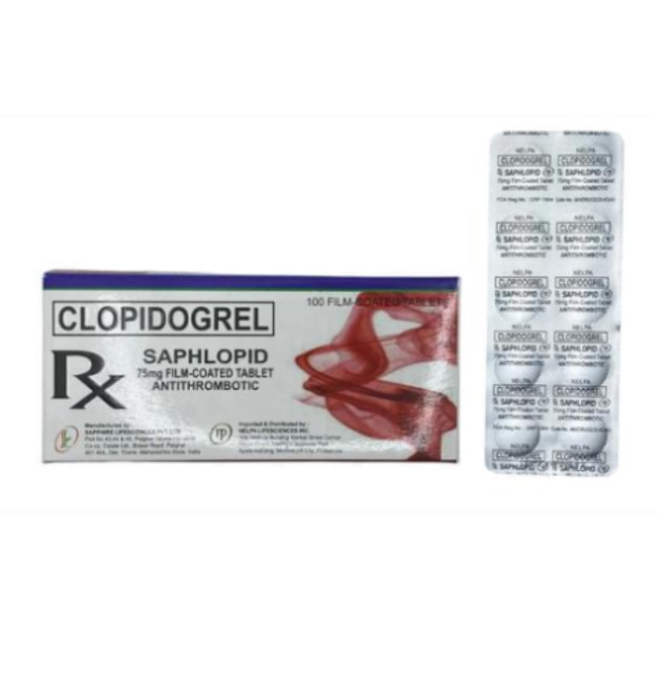 CLOVIXA Clopidogrel 75mg Tablet x 1